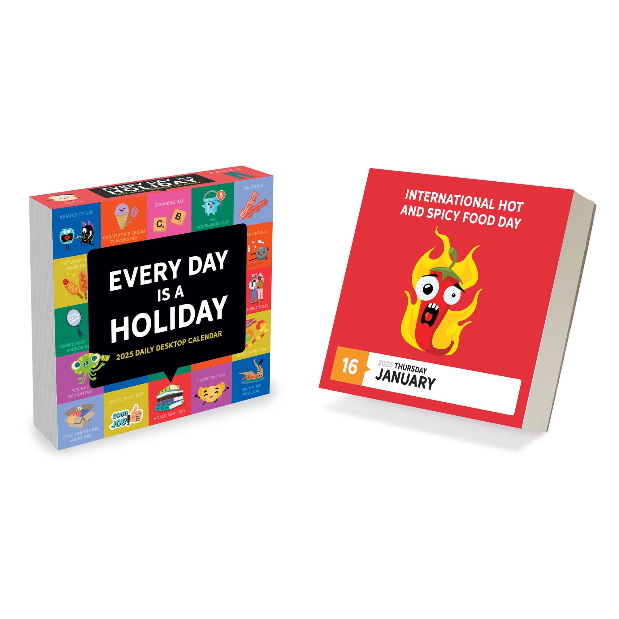 TF Publishing 2025 Every Day's A Holiday Daily Desktop Calendar